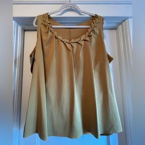 Tahari Sleeveless Top, 2X